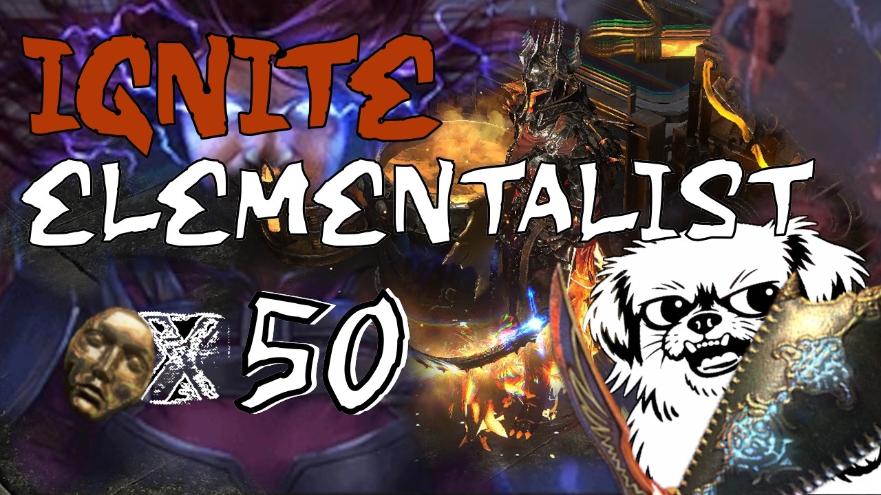 Ignite elementalist - 5, 50, 500 divines | Part 2/3 | Poe 3.28 Mirage