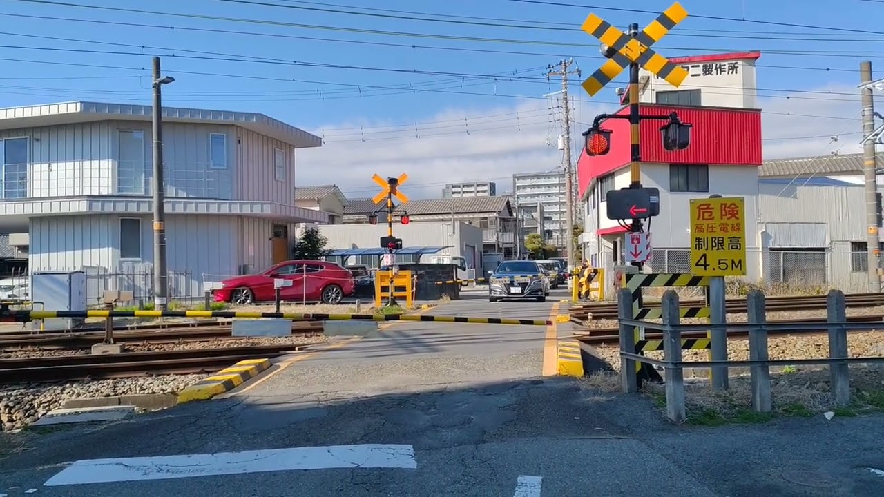 JR東海道本線東村踏切#撮り鉄 #踏切 #鉄道 