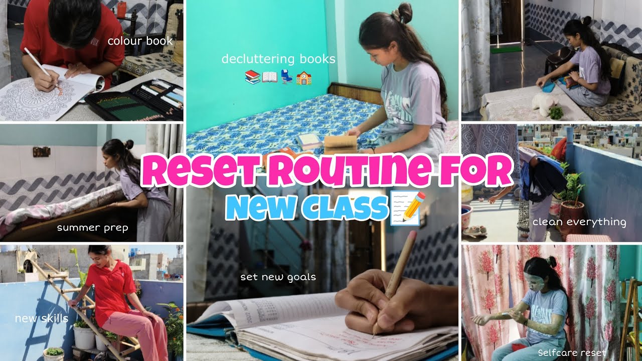 RESET ROUTINE FOR *NEW CLASS*📝|Things to do on FIRST DAY OF SCHOOL✨#school #firstdayofschool
