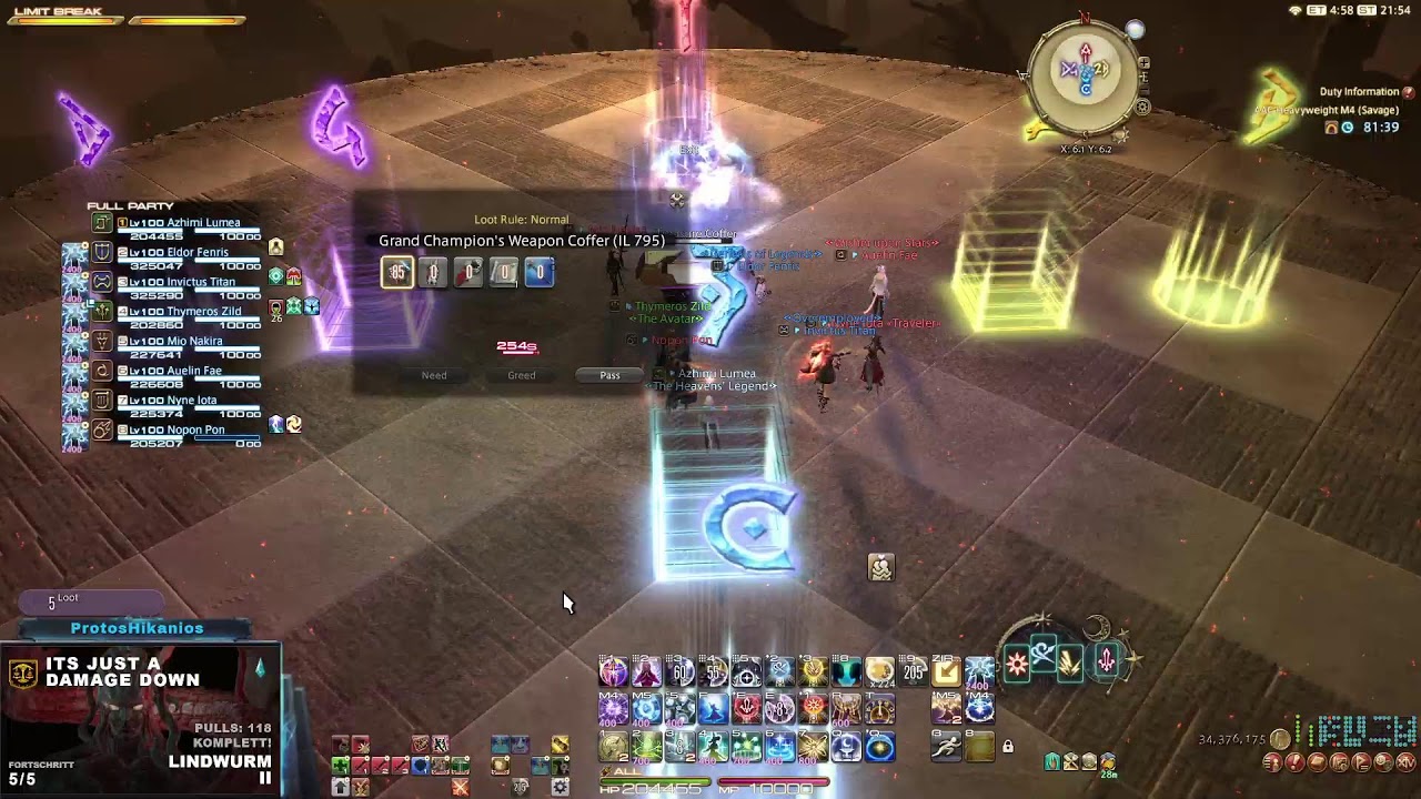 FFXIV - 7.4 Savage Raids Day 17 - Reclears and TOP afterwards