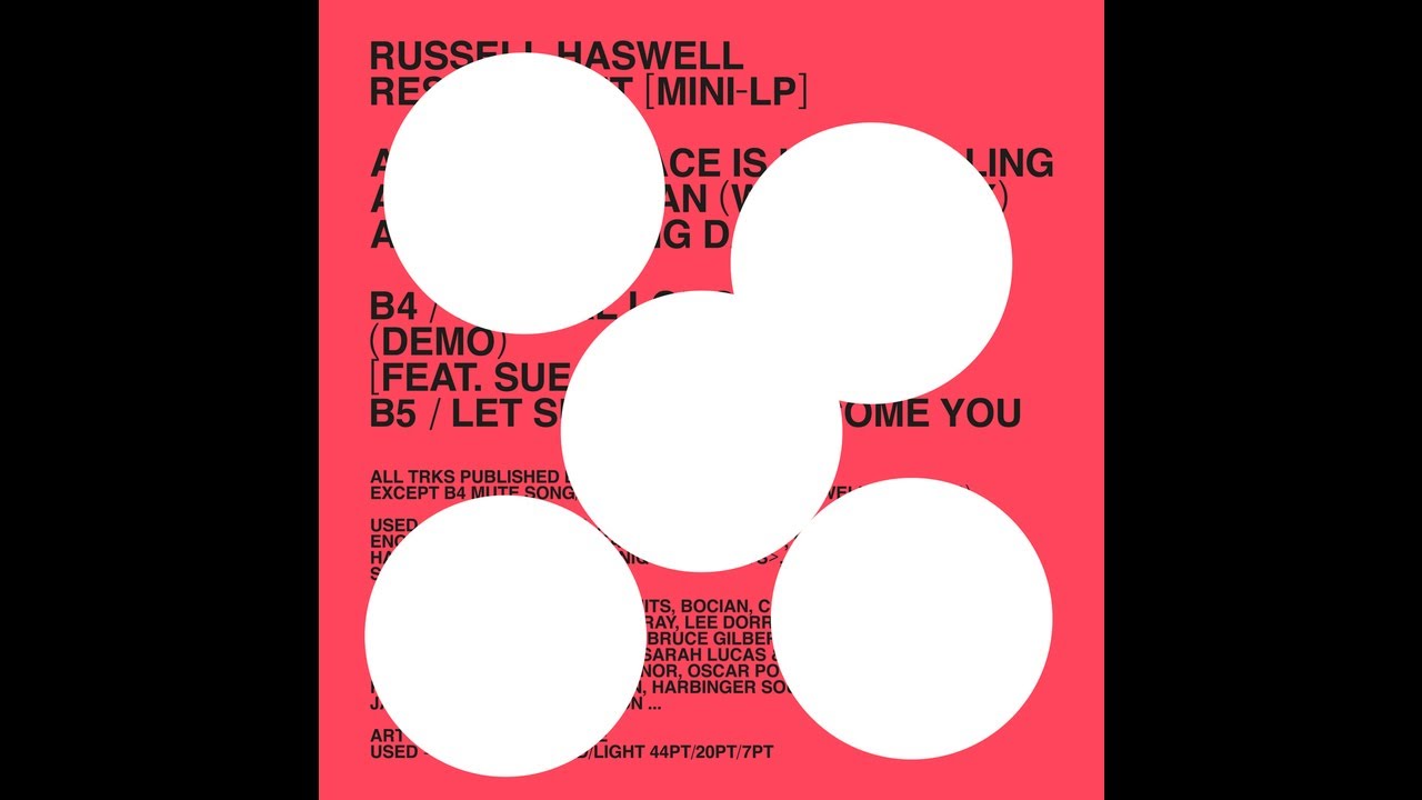 Russell Haswell &lrm;&ndash; Special Long Version (Demo) feat. Sue Tompkins [Diagonal]