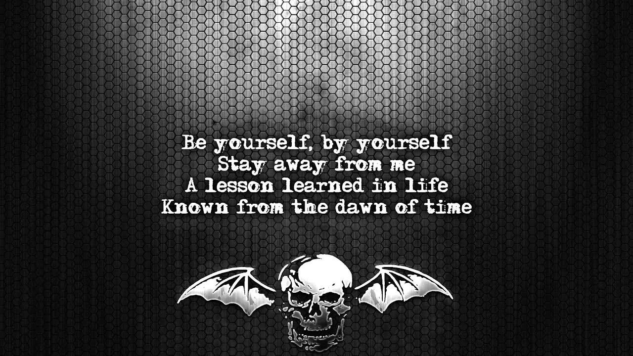 Avenged Sevenfold - Walk [Lyrics on screen] [Full HD]