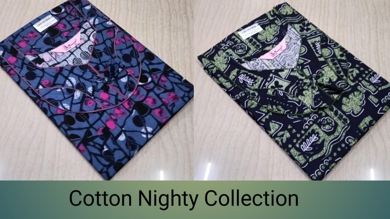 Cotton Nighty Collection 😍 part-38 @jobinaaricenterprises #cottonnightycollection #tamil