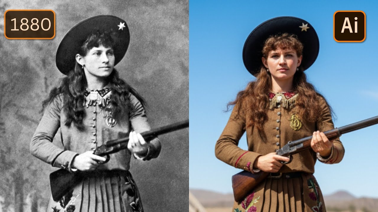 20 Legendary Women of the Frontier Brought to Life Using AI