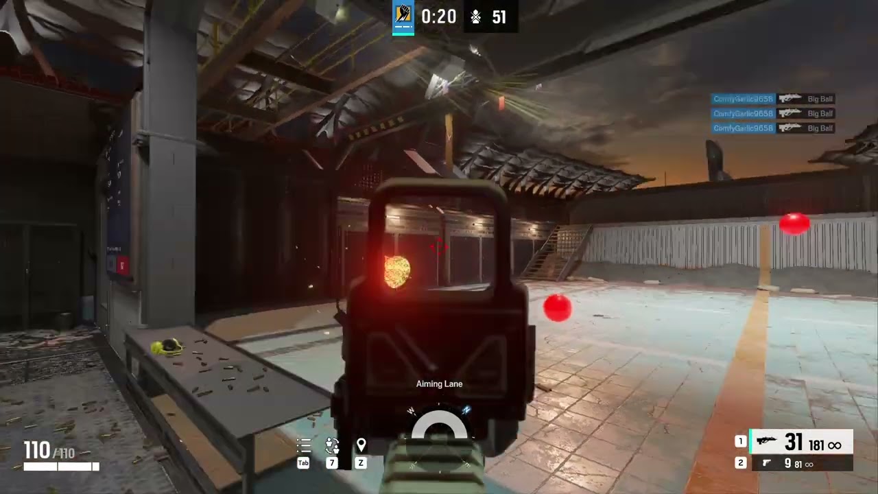 Y8S2 R6 shooting range
