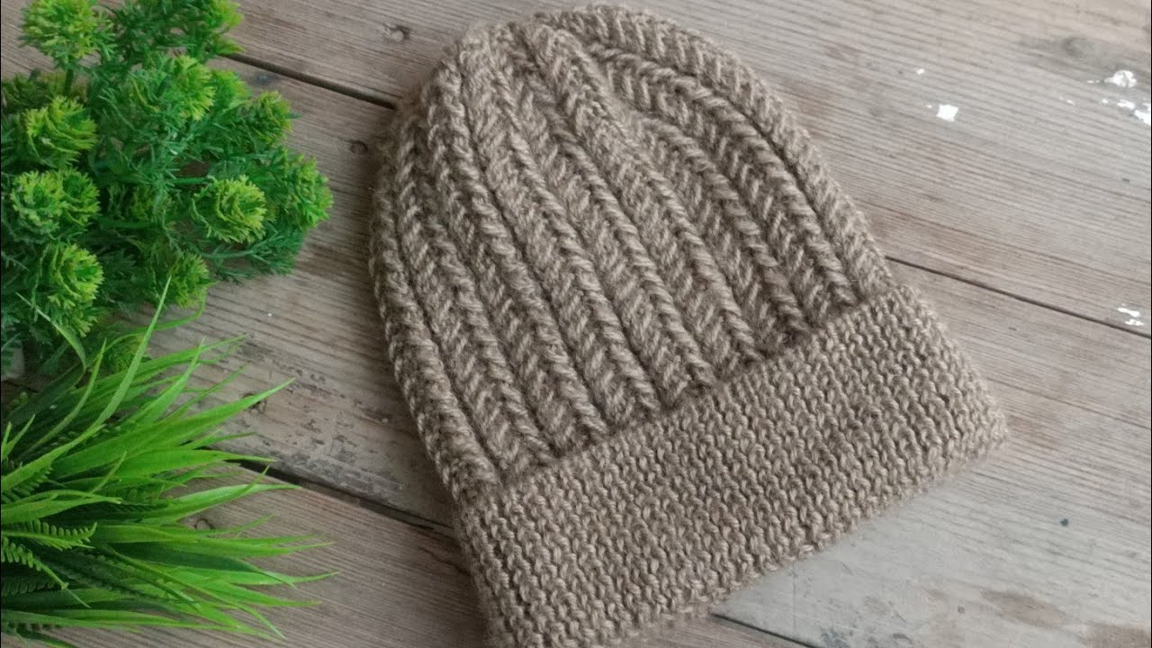 Ladies and girls cap knitting design in hindi.