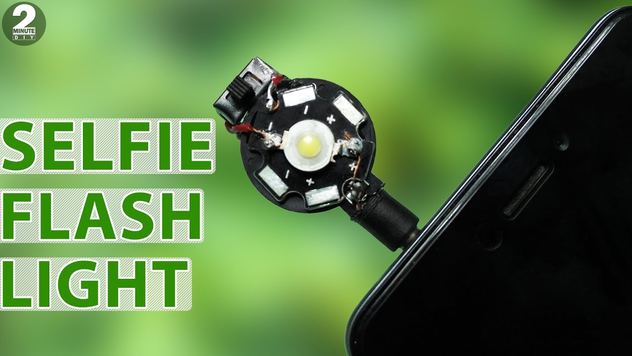 How to Make a Selfie Flash Light at Home