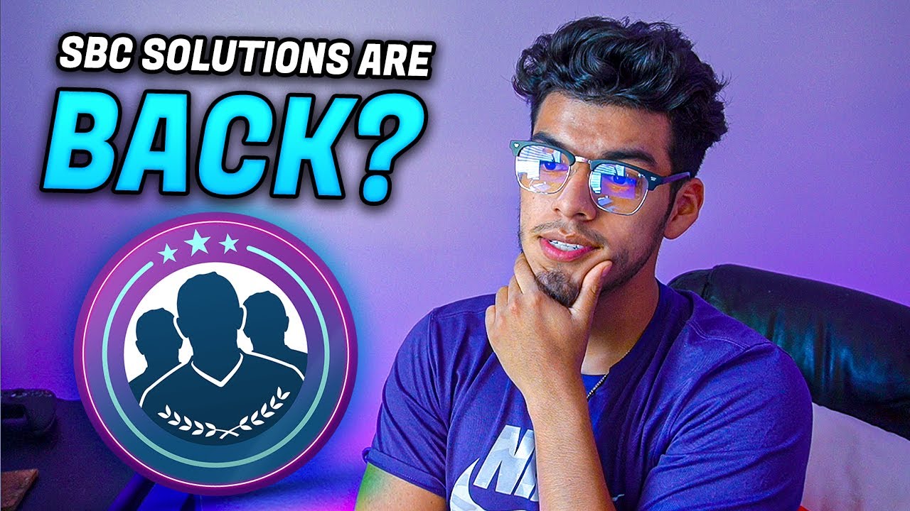 the return of sbc solutions...? update video for #FIFA22 ...