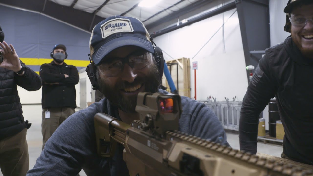 Jack Carr Visits SIG SAUER to Shoot the NGSW