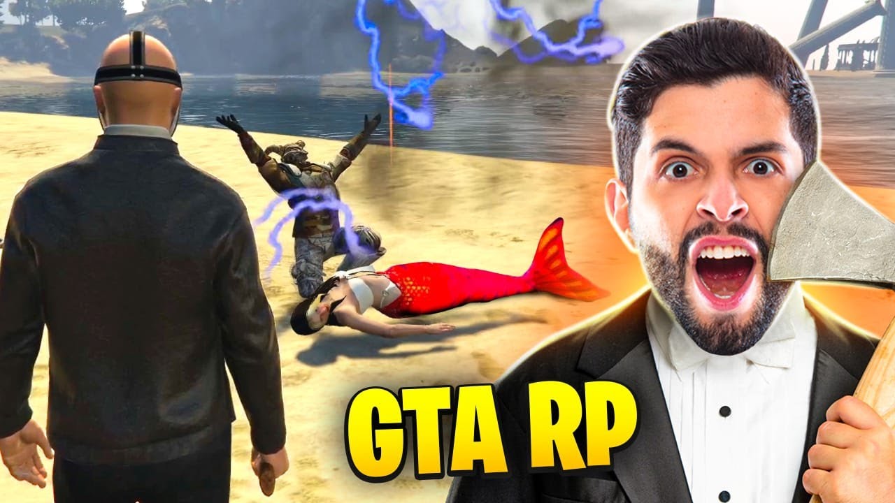 VIREI CAÇADOR DE SEREIAS NO GTA RP SOBRENATURAL #8