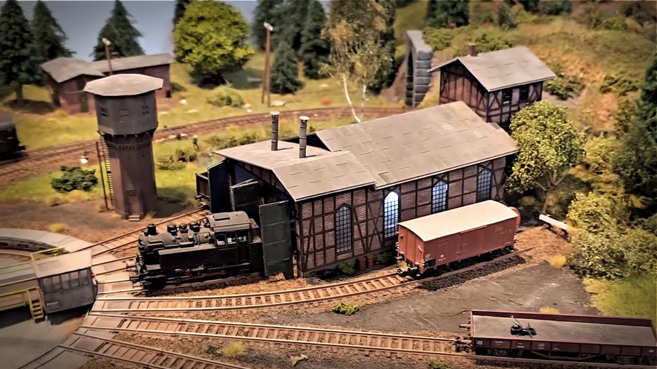 Moja makieta kolejowa - prezentacja.