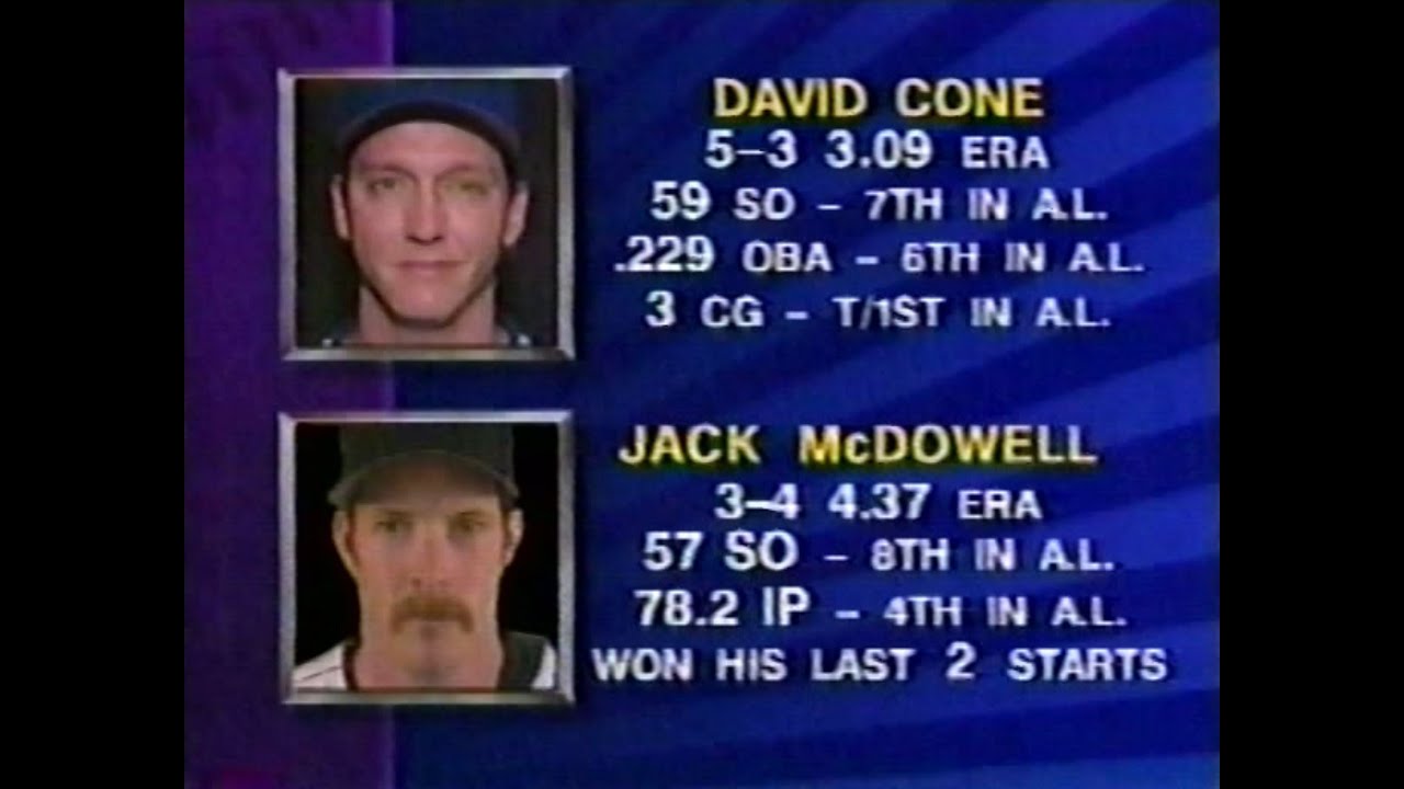 Blue Jays vs Yankees (6-23-1995)