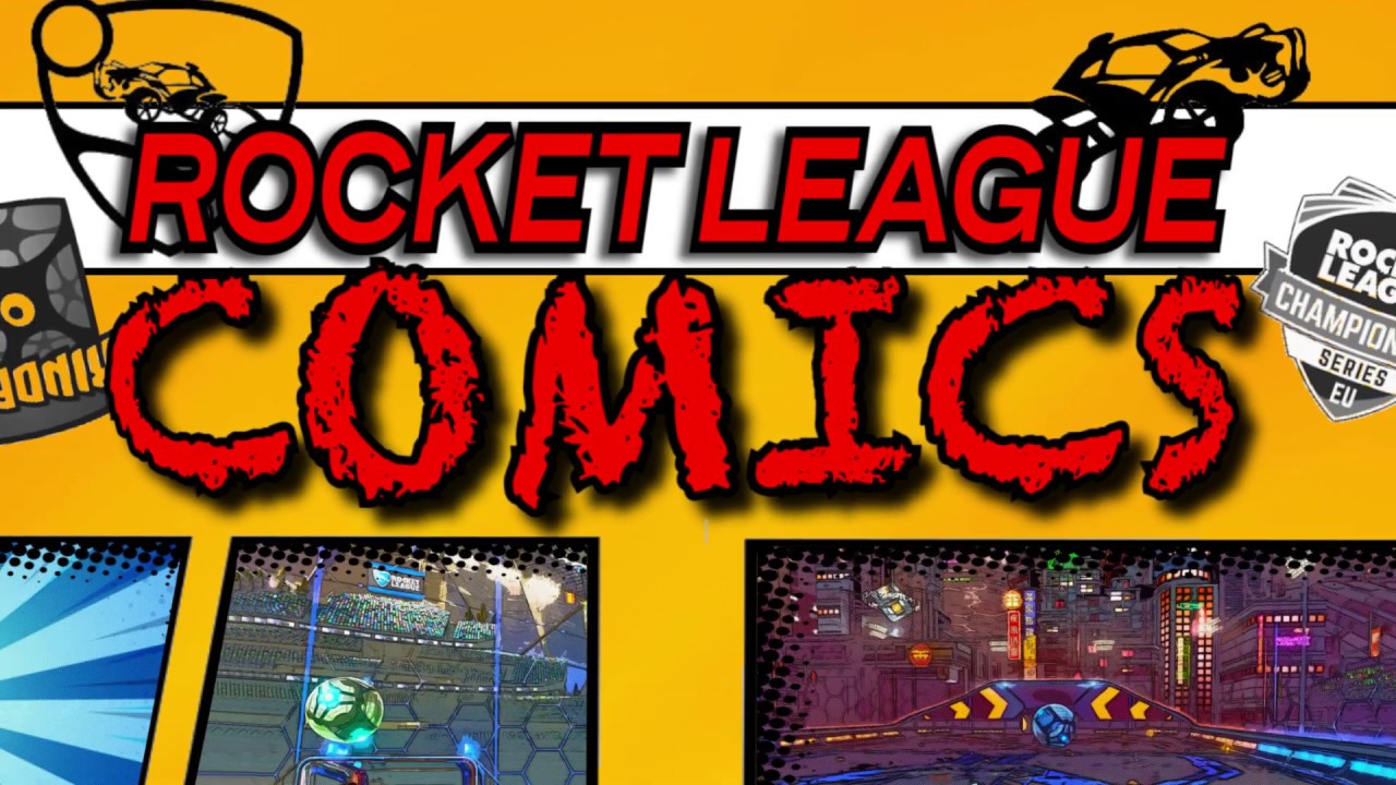 What If Rocket League Was A Comic Book?