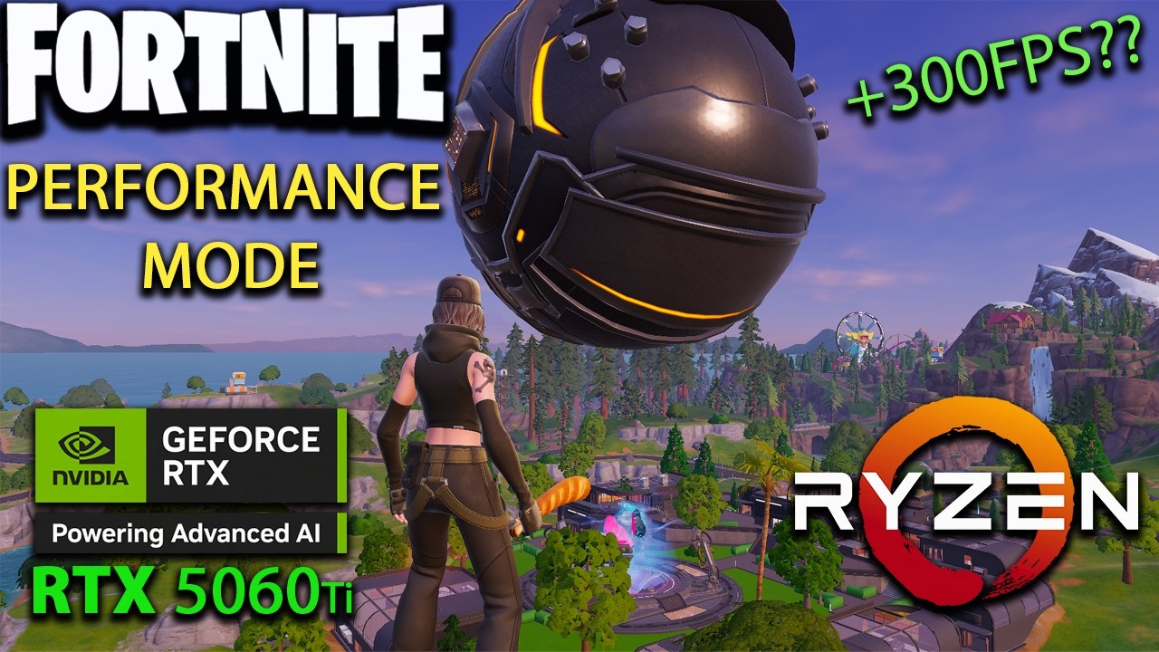 Fortnite Chapter 7 Season 1 : Modo Rendimiento | RTX 5060 Ti 16GB | Ryzen 5 5600X