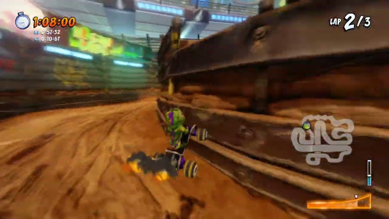 CTR Nitro Fueled Time Trial PB | Tiny Arena (2:48:86)