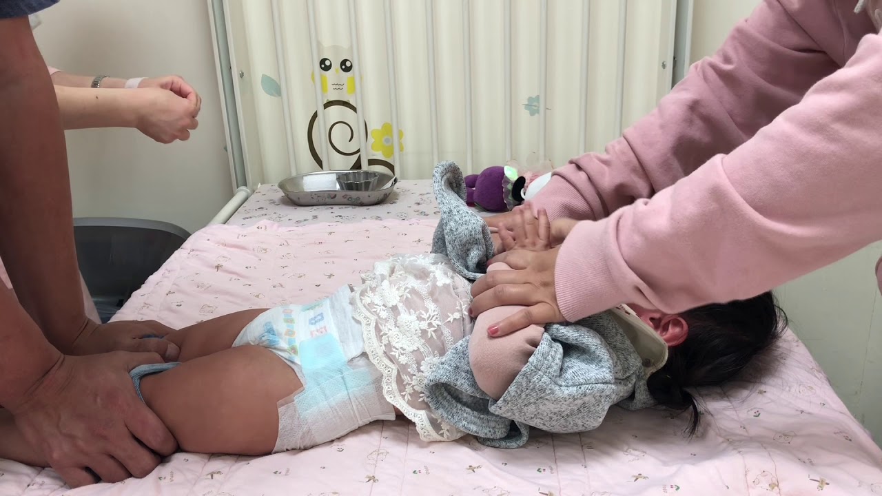 還沒開始打針就先哭