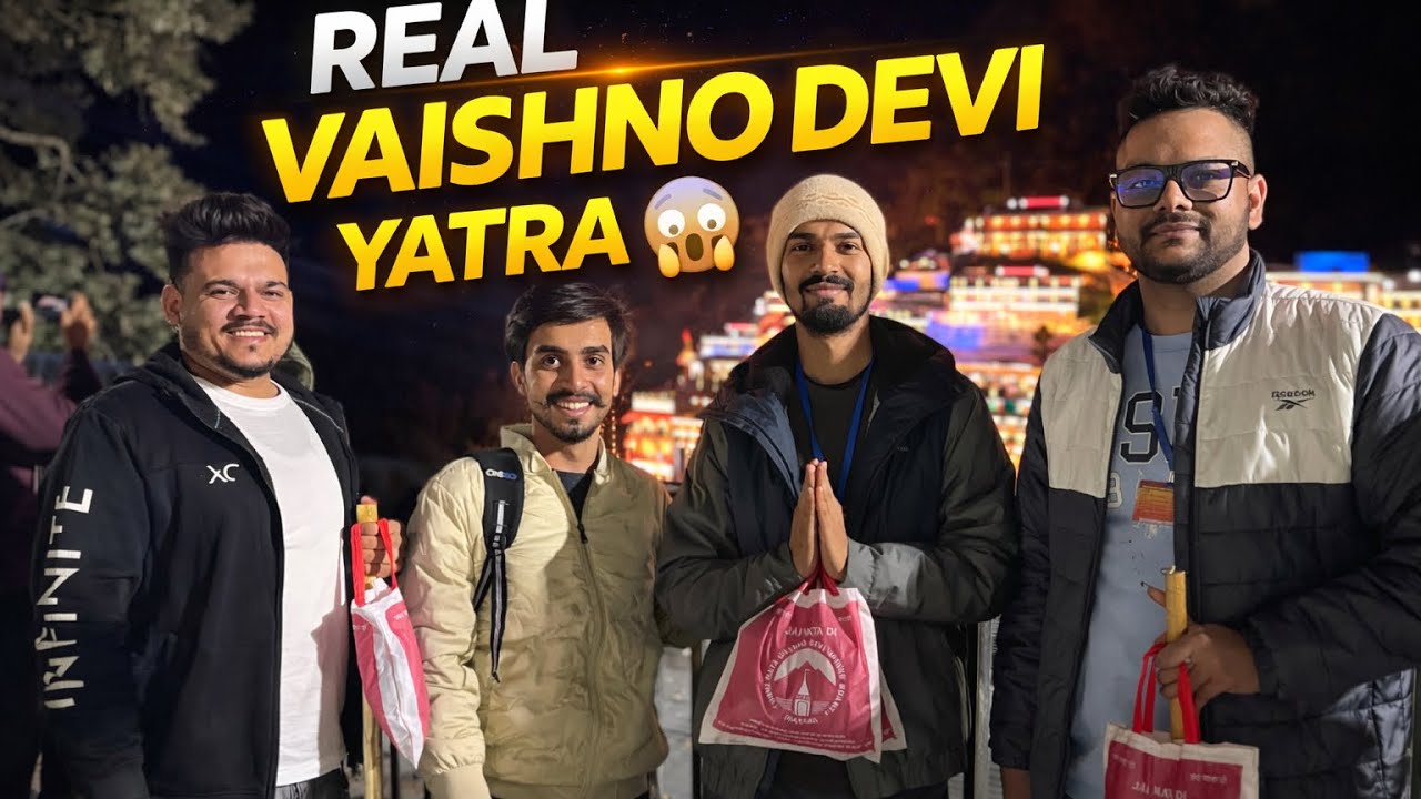 Vaishno Devi Yatra 🙏 | Doston Ke Saath Full Journey | jai mata di 