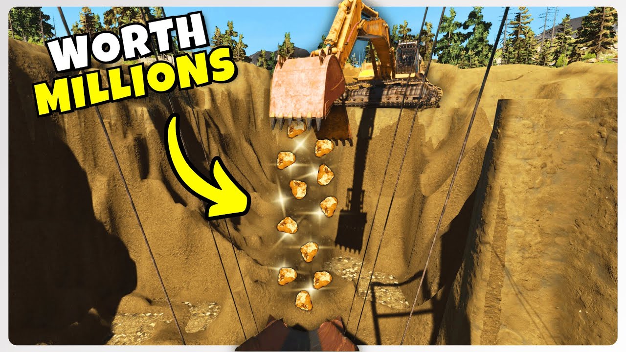 I Strip Mined A Huge Gold Pit And It Made Me MILLIONS