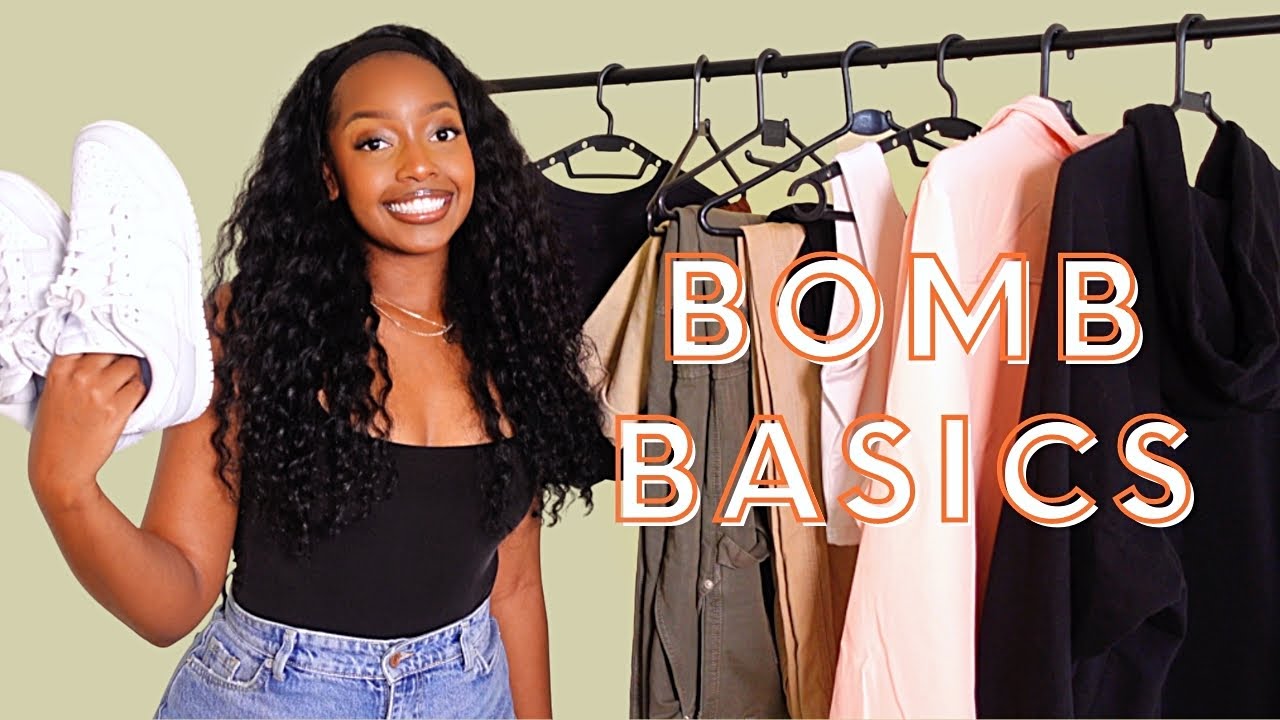 AFFORDABLE CLOSET ESSENTIALS | Basics To Create Cute Outfits | cheymuv