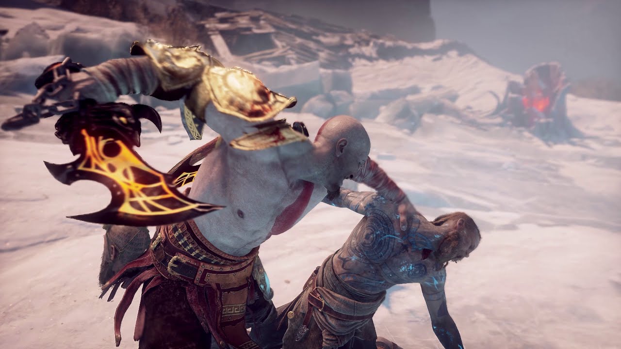 GOLDEN FLEECE & BLADES OF EXILE VS Baldur Final Boss Fight (God of War PC Mod)