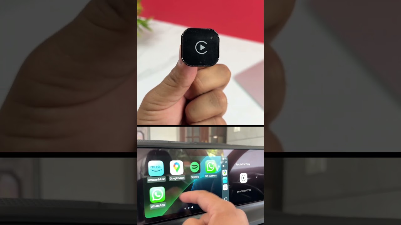 Best Wireless Adapter for Apple Carplay and Android Auto for Kia Seltos and all Cars #carplay
