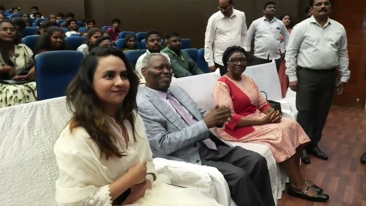 Dr. W.F. Kumuyi meets Vizag Students at Andhra University Cultural Fest