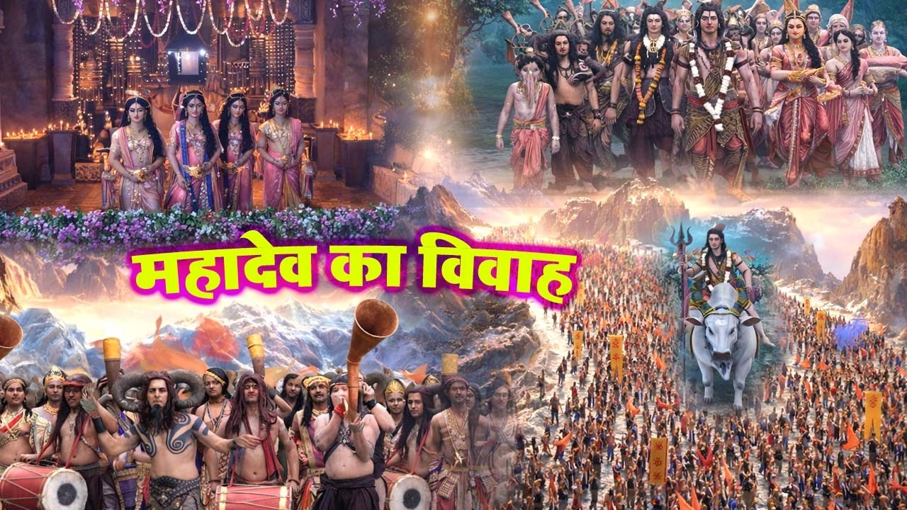 देवों के देव महादेव का विवाह - Mahadev Ki Barat