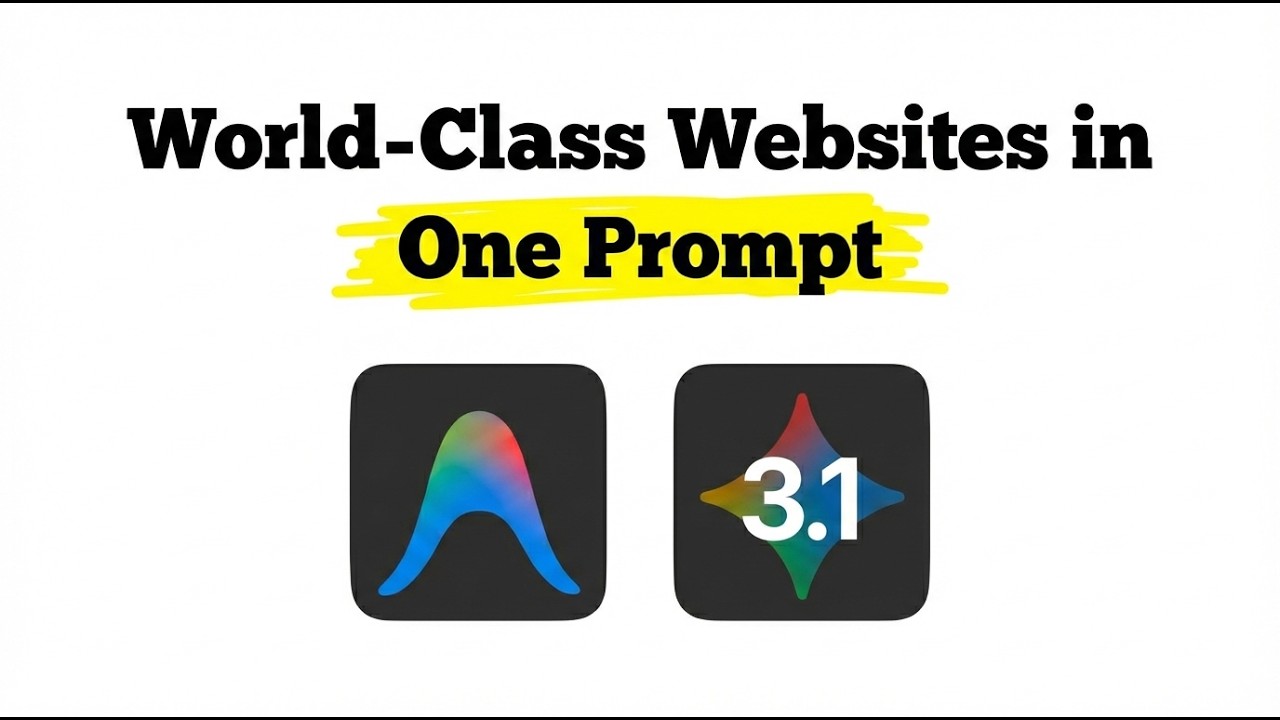 Gemini 3.1 Pro makes web design obsolete