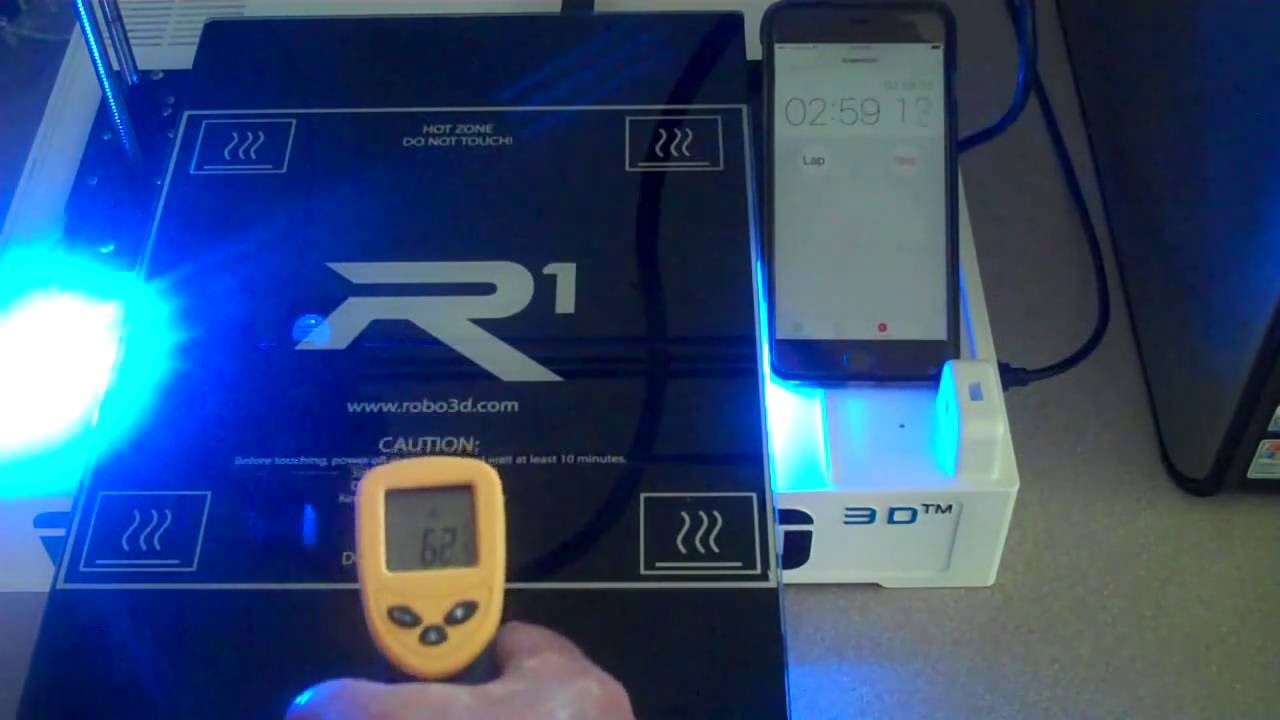 MK2A PCB HeatBed, Robo 3d swap....Part 1