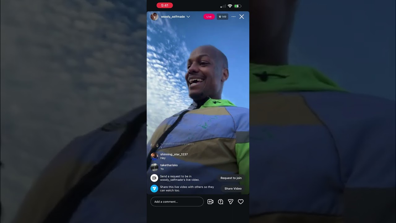 Lil woody IG live clips