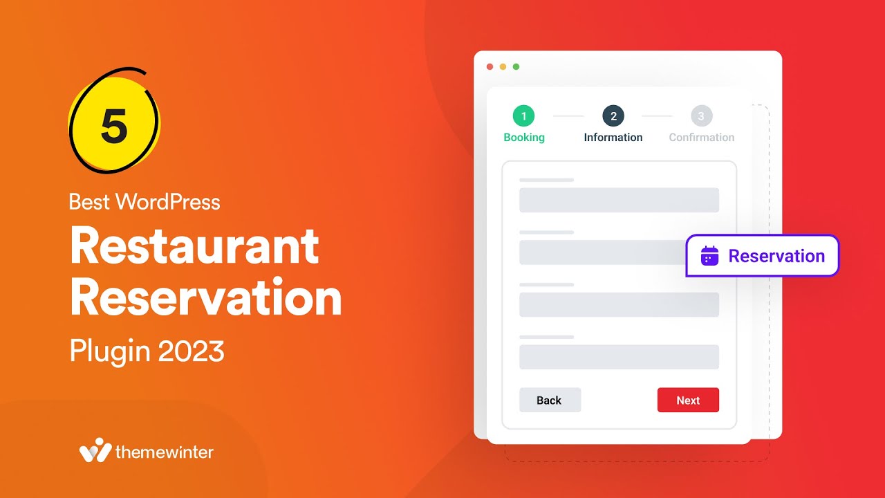 5 Best WordPress Restaurant Reservation Plugins in 2023