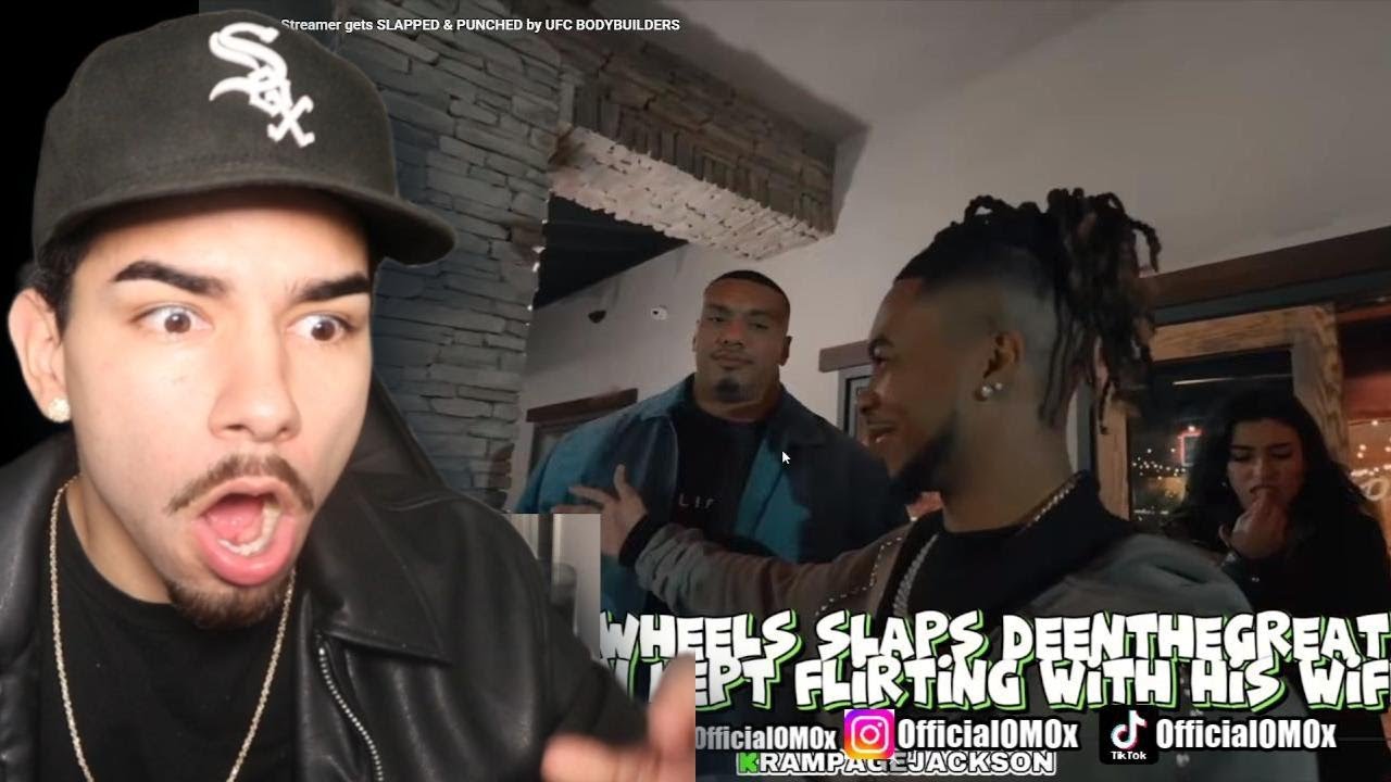 DEEN THE GREAT GETS SMACKED BY BODY BUILDER