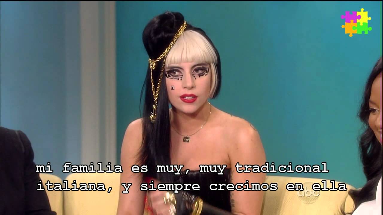Lady Gaga en The View (Subtitulado Español) 2011 - Parte 2