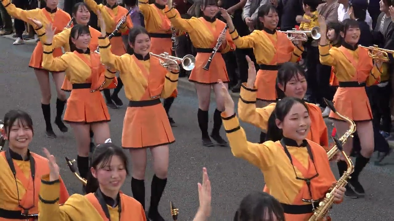 Galasha Festival 2024 / Parade⑤ / Kyoto Tachibana SHS Band