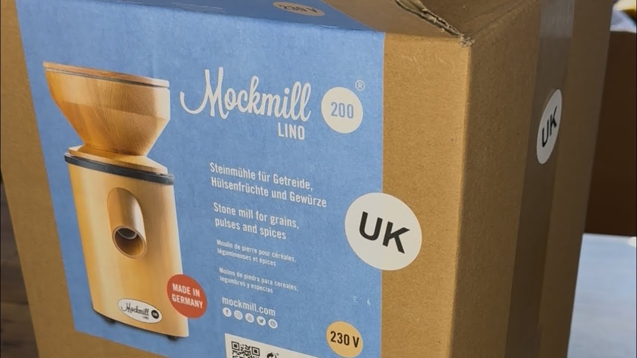 My Mockmill Lino 200 arrived 