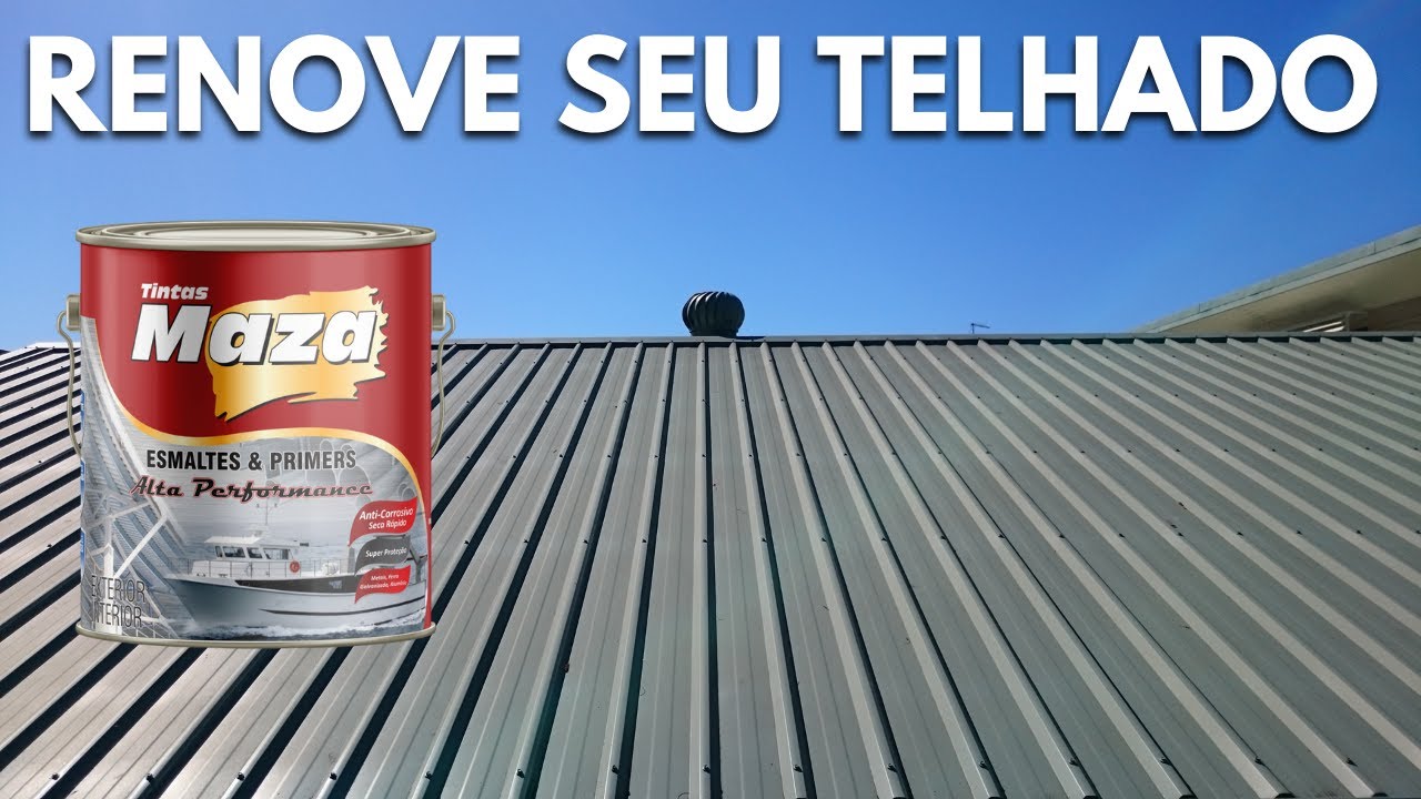 ESSA É A TINTA E PRIMER PARA TELHAS GALVANIZADA