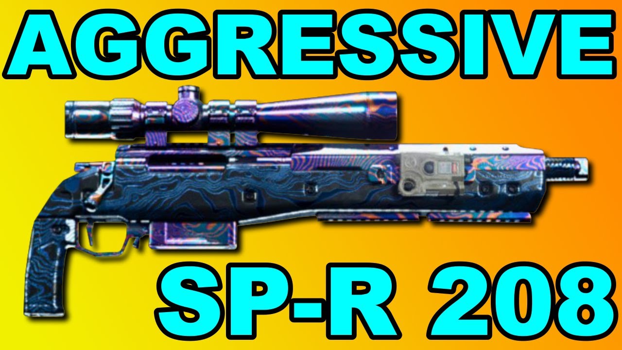 Most Aggressive SP-R 208 Loadout Possible!!! Best Modern Warfare Class Setups!!! MW Season 6