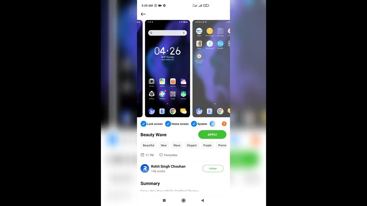 Miui 12 theme | Best Themes For Miui 12 | Poco X2 Themes | miui12 | #shorts #miui12 #miui #theme