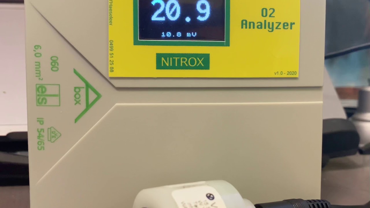 Nitrox anylizer - arduino