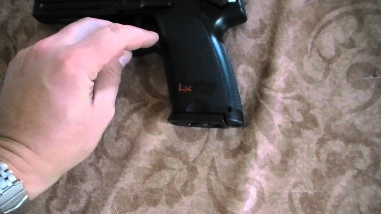 HK usp calibre 4.5 mn Bbs a co2 avec démontage et holster