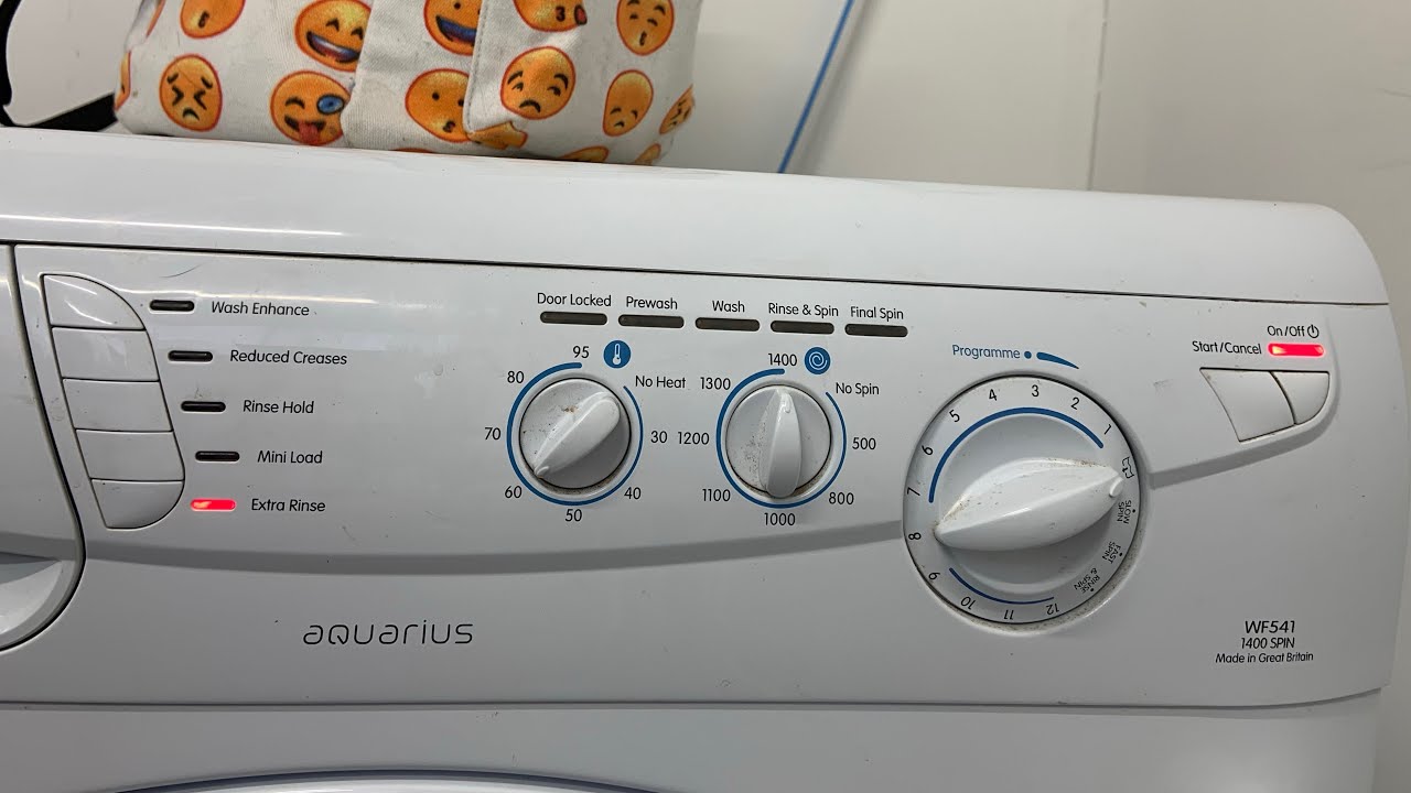 Hotpoint WF541 - Super Wash 60° + Extra Rinse @whichwasher2007