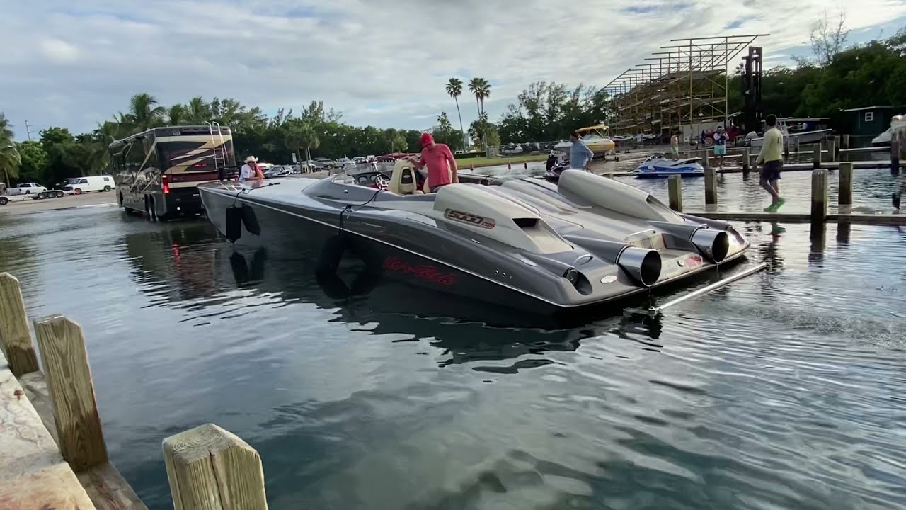 Nor Tech Turbine PowerBoat 5000 TBS 2021 Poker Run Haulover Marina