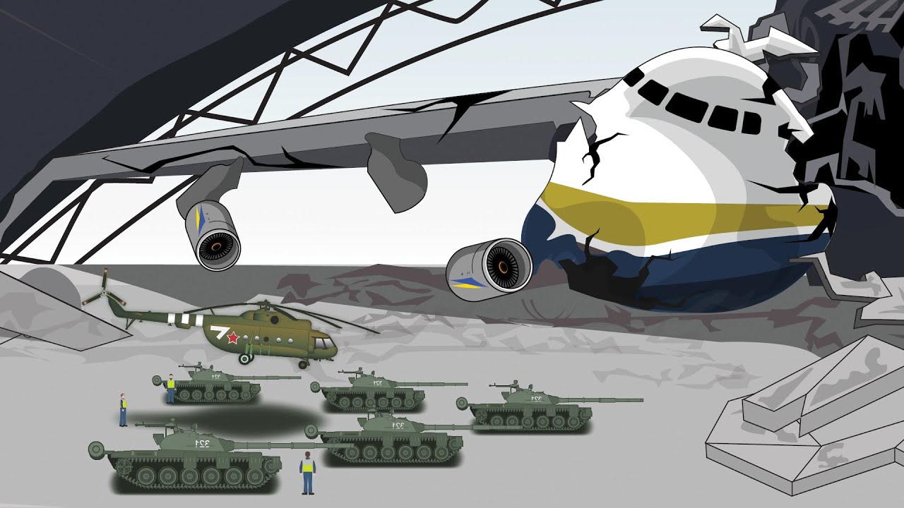 Самый большой самолет в мире RIP (Украина)