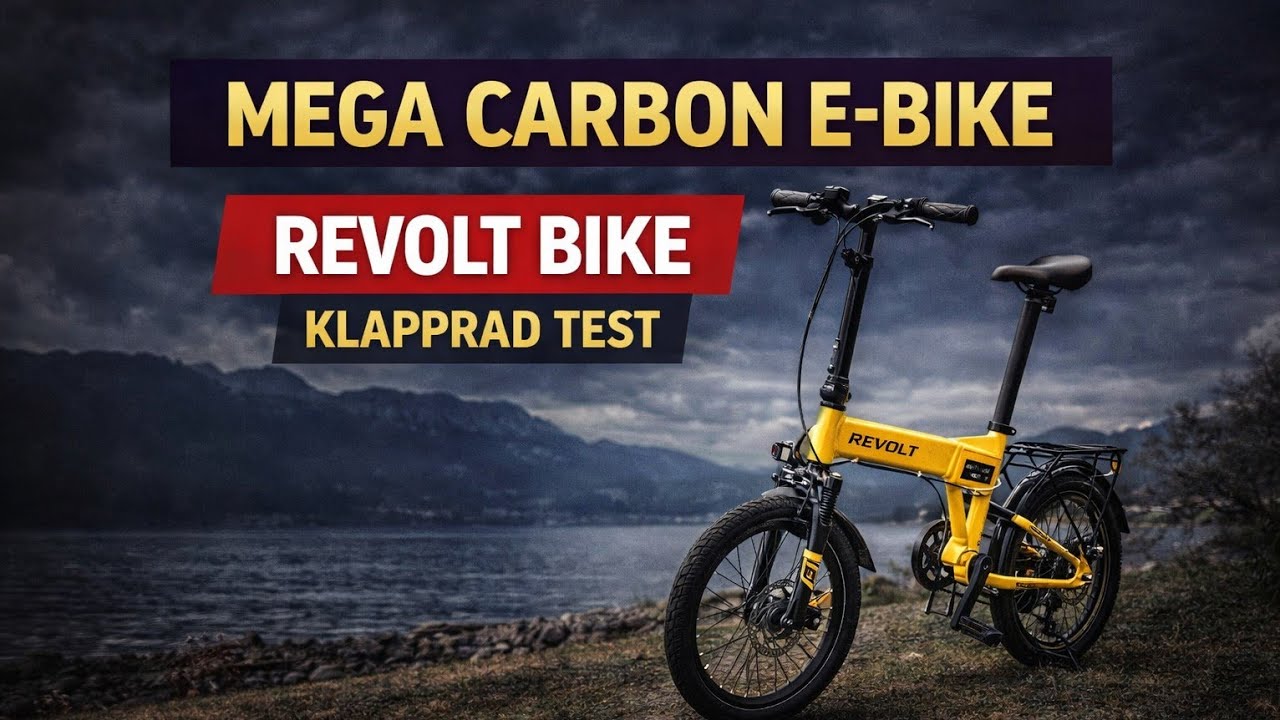 Schnäppchen Carbon E - Klapprad!!! Nur 13,8 KG. Revolt Bikes@Revolt Bikes