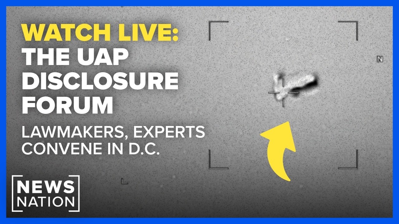 Watch live: UFO experts, lawmakers speak at Disclosure Forum