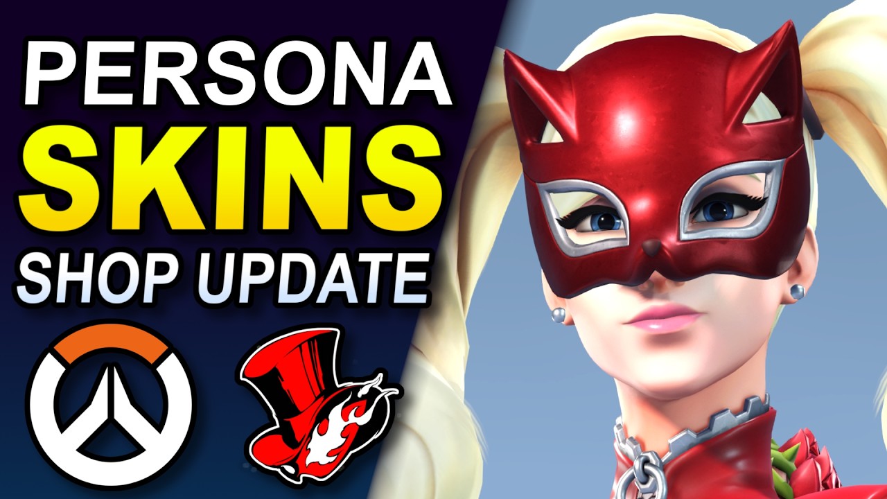 Trying out ALL NEW Persona 5 Skins in Overwatch 2!