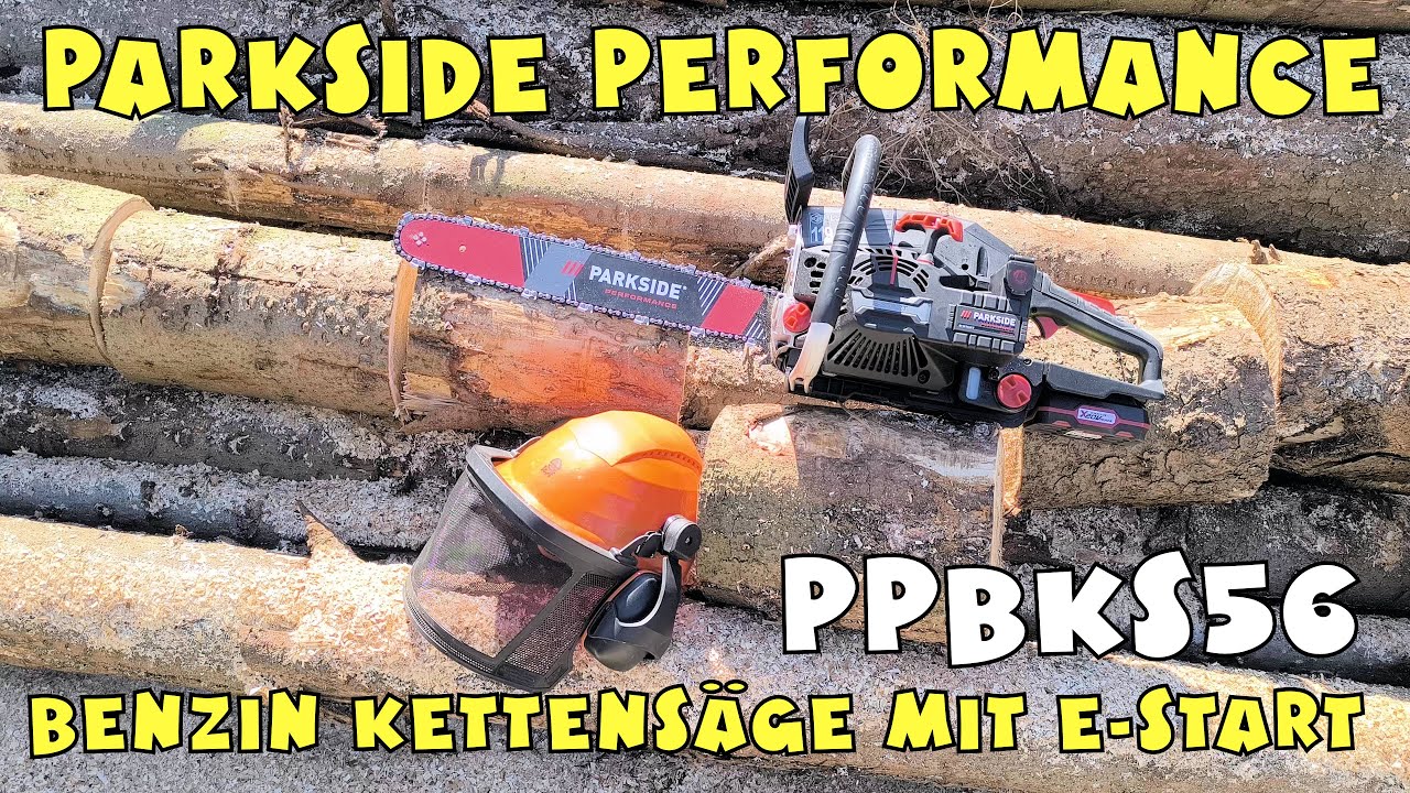 PARKSIDE PERFORMANCE® Benzin-Kettensäge PPBKS 56 A1, mit Elektrostart