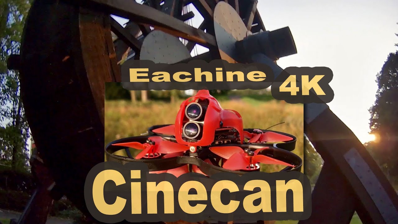 Eachine CineCan 4K Whoop - R&ouml;mer Kran