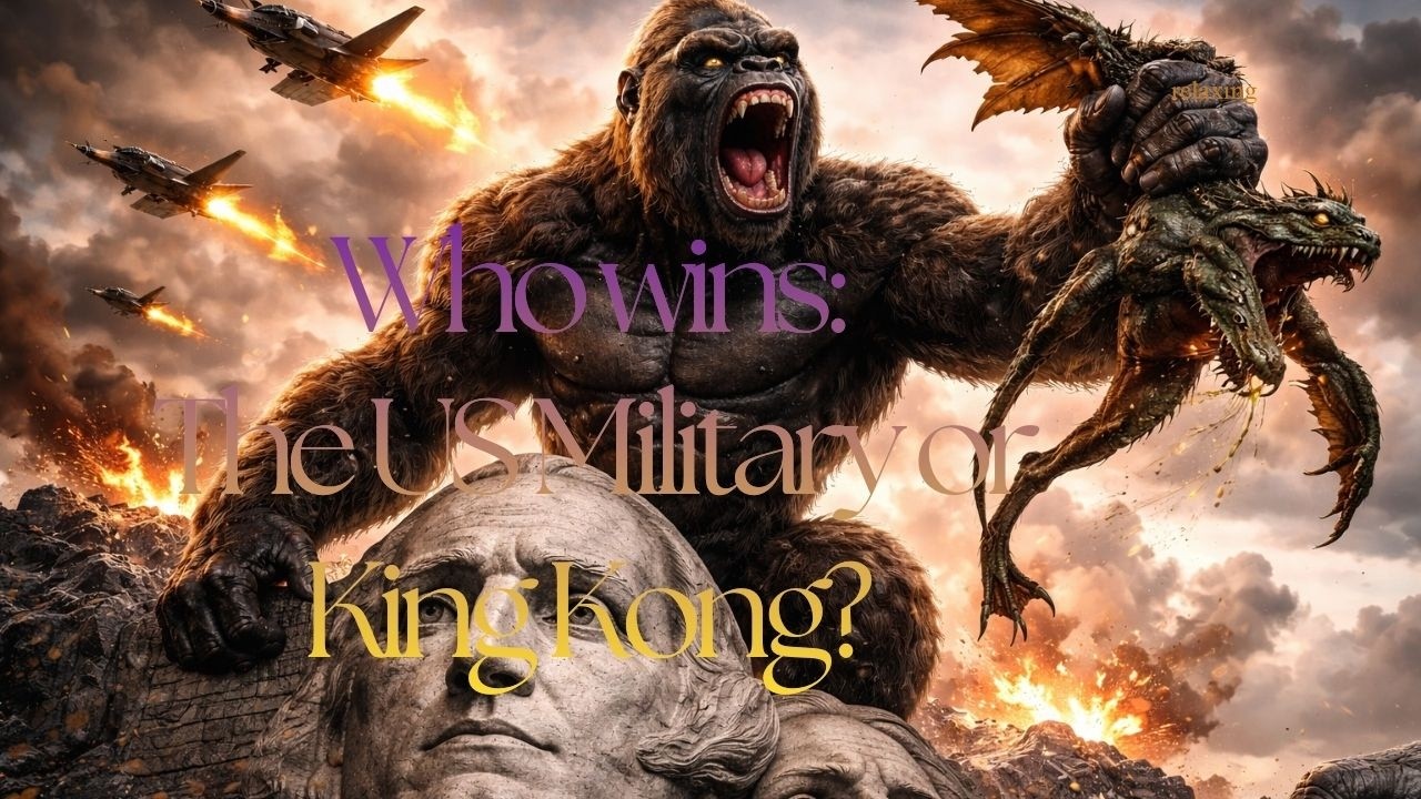 Witness the Cataclysm King Kong at Mount Rushmore! US Military vs. Giant Titans (4K Epic Cinematic)