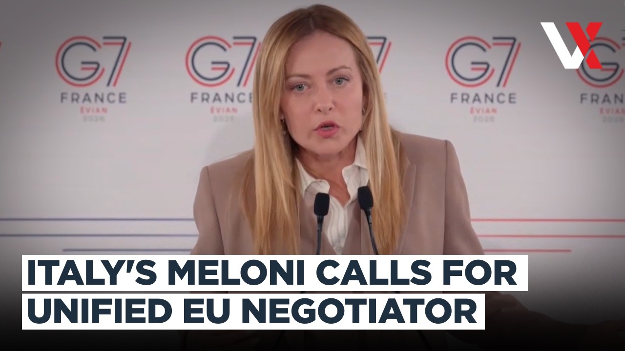Meloni Backs Medium-Sized EU Power To Represent Bloc In Ukraine Talks | VERTEX